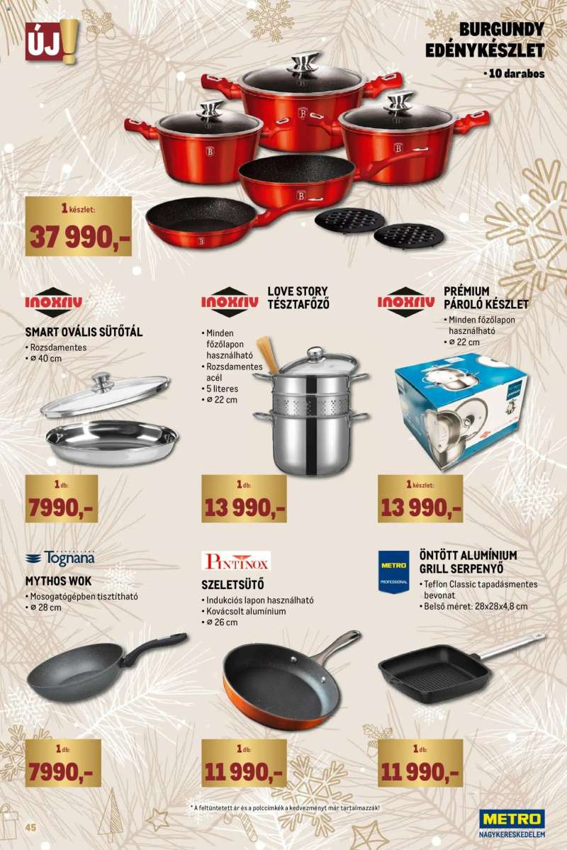 Metro Ünnepi katalógus 45 oldal