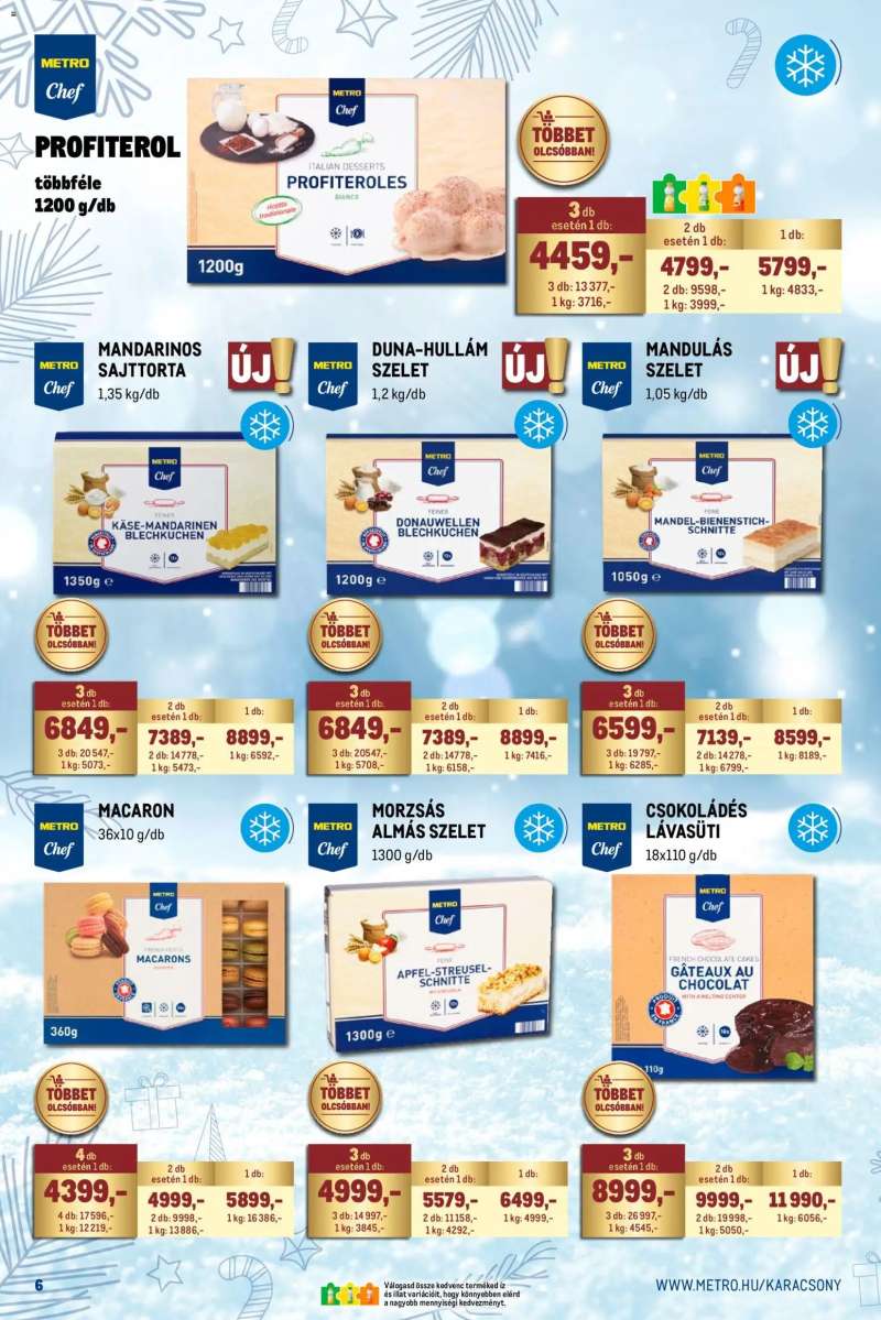 Metro Ünnepi katalógus 6 oldal