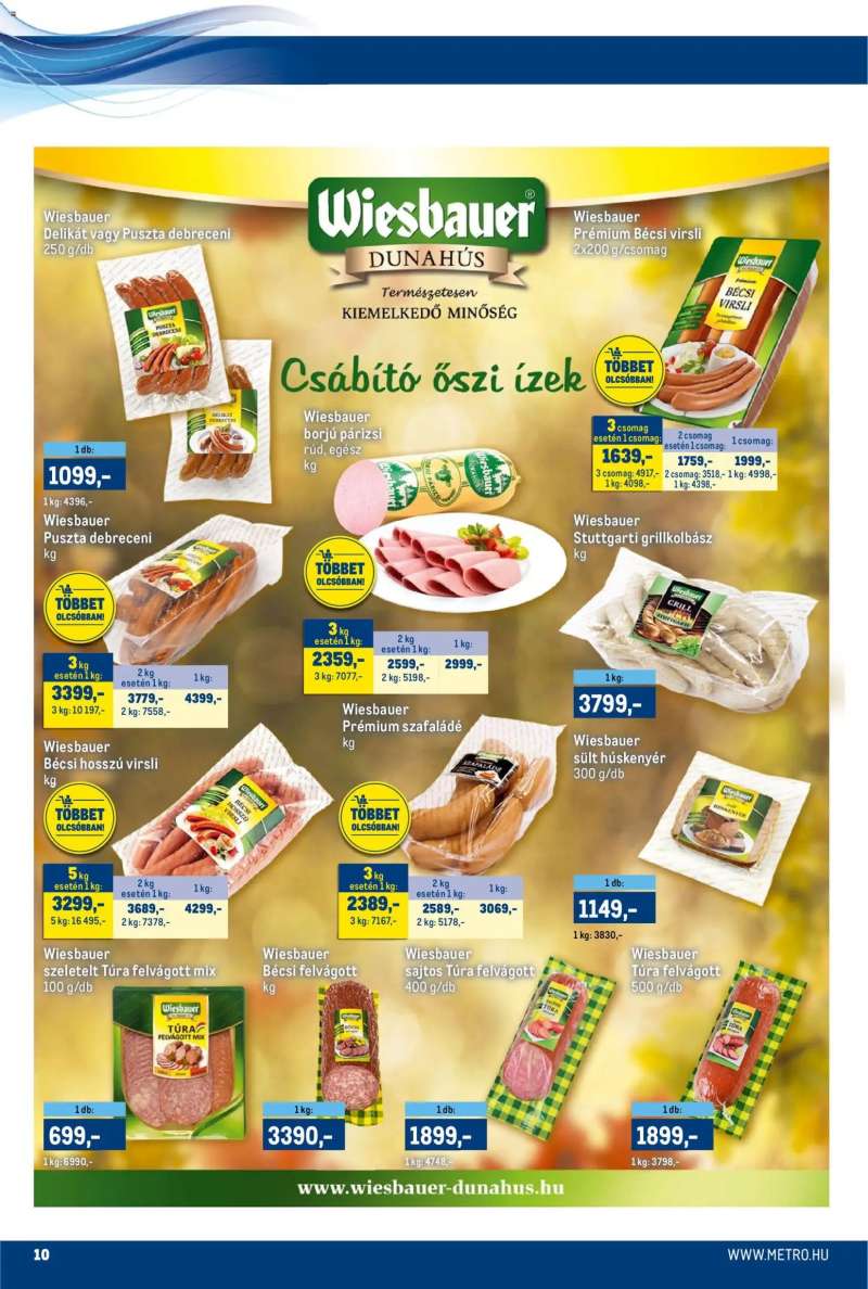 Metro Akciós újság Metro 10 oldal