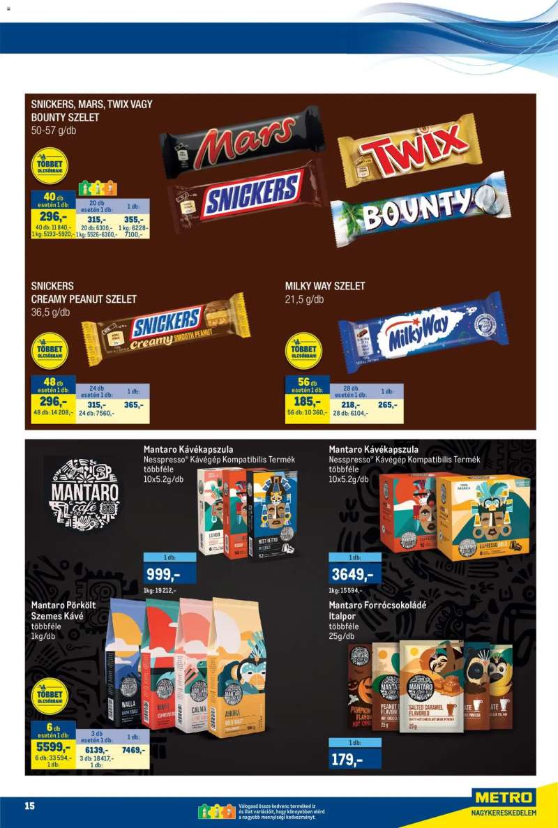 Metro Akciós újság Metro 15 oldal