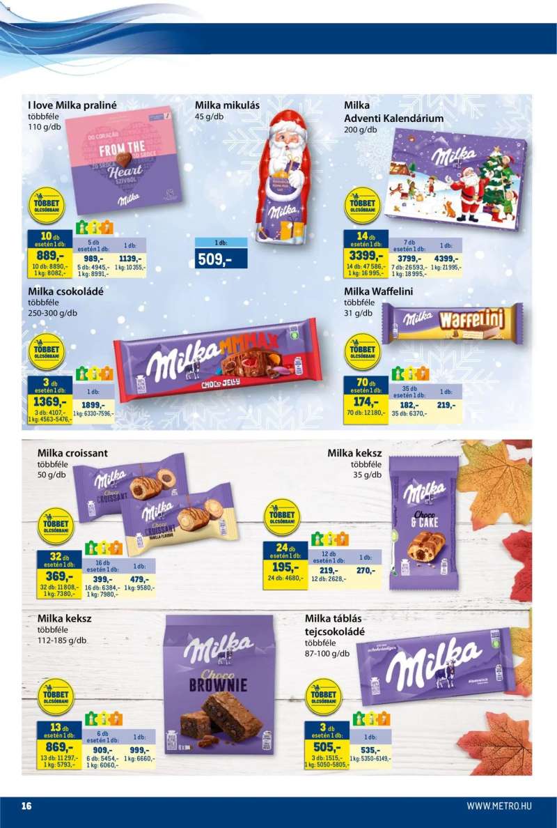 Metro Akciós újság Metro 16 oldal