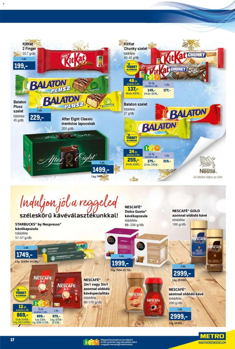 Metro Akciós újság Metro 17 oldal