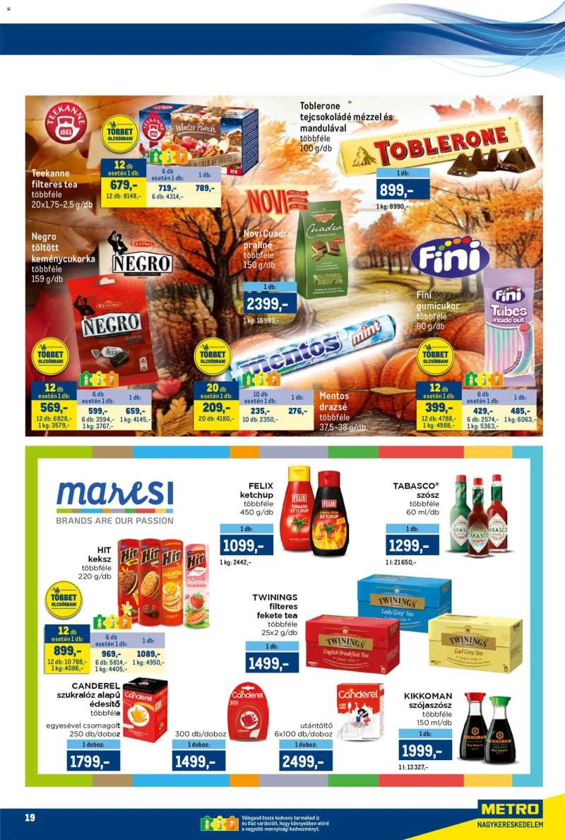 Metro Akciós újság Metro 19 oldal