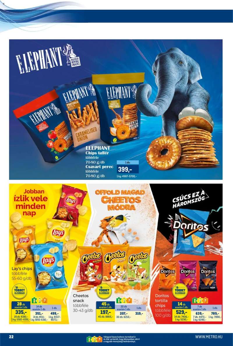 Metro Akciós újság Metro 22 oldal