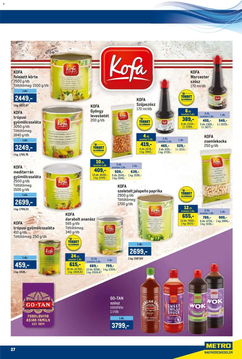 Metro Akciós újság Metro 27 oldal