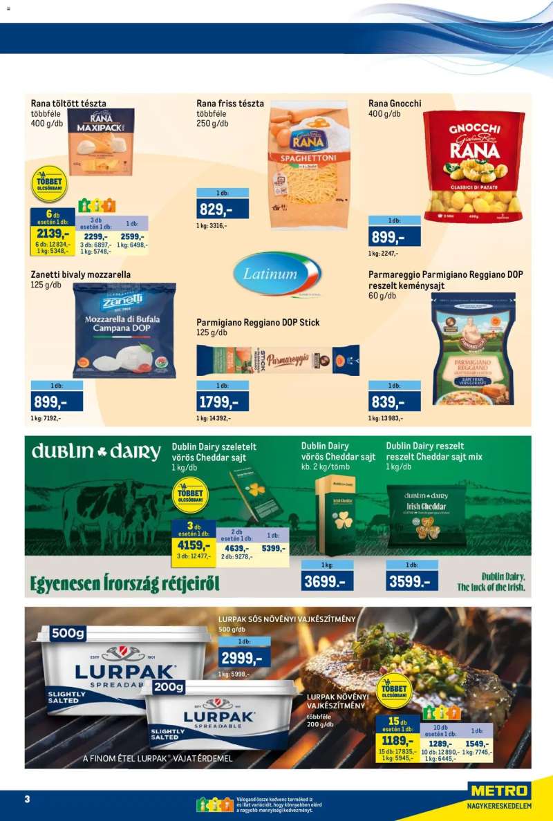 Metro Akciós újság Metro 3 oldal