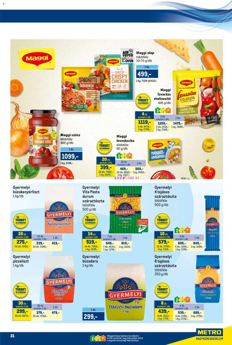 Metro Akciós újság Metro 31 oldal