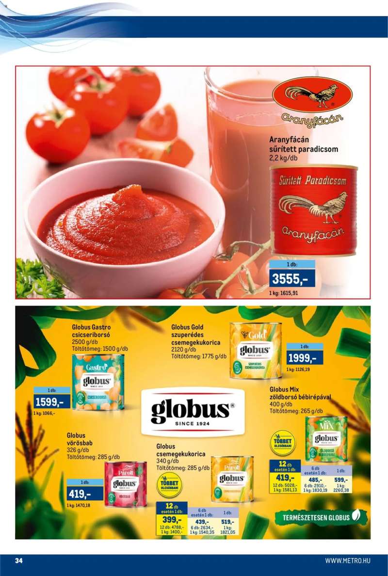Metro Akciós újság Metro 34 oldal