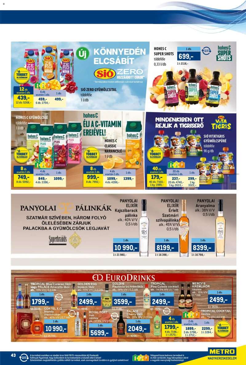 Metro Akciós újság Metro 43 oldal