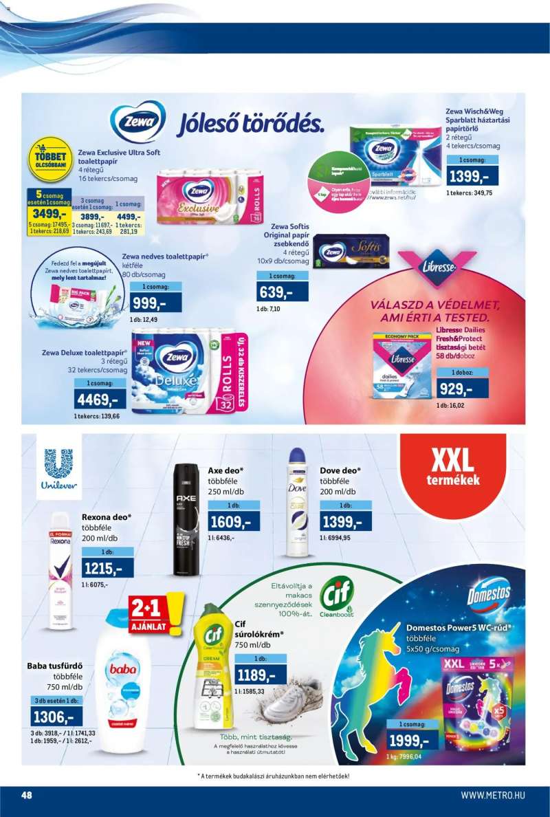 Metro Akciós újság Metro 48 oldal