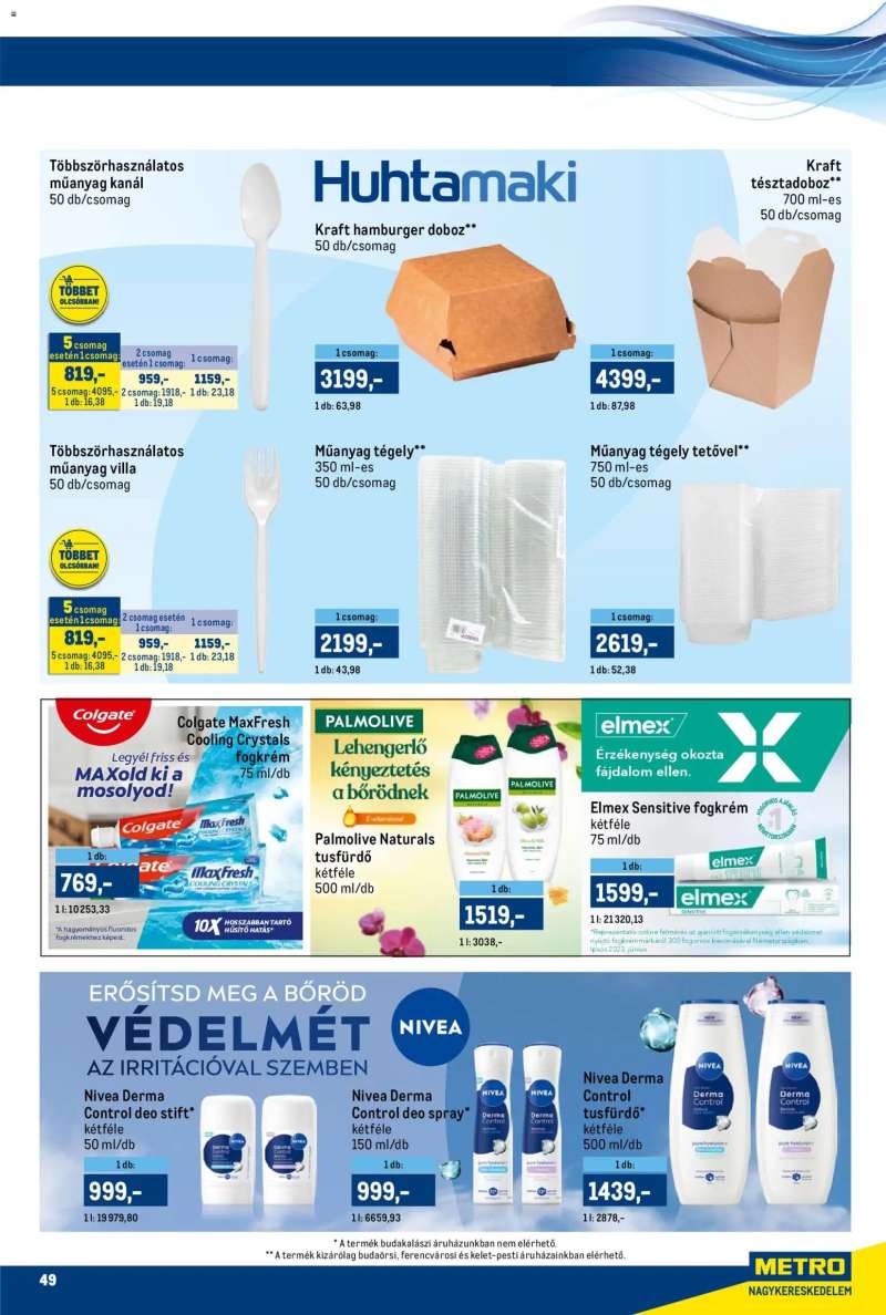 Metro Akciós újság Metro 49 oldal