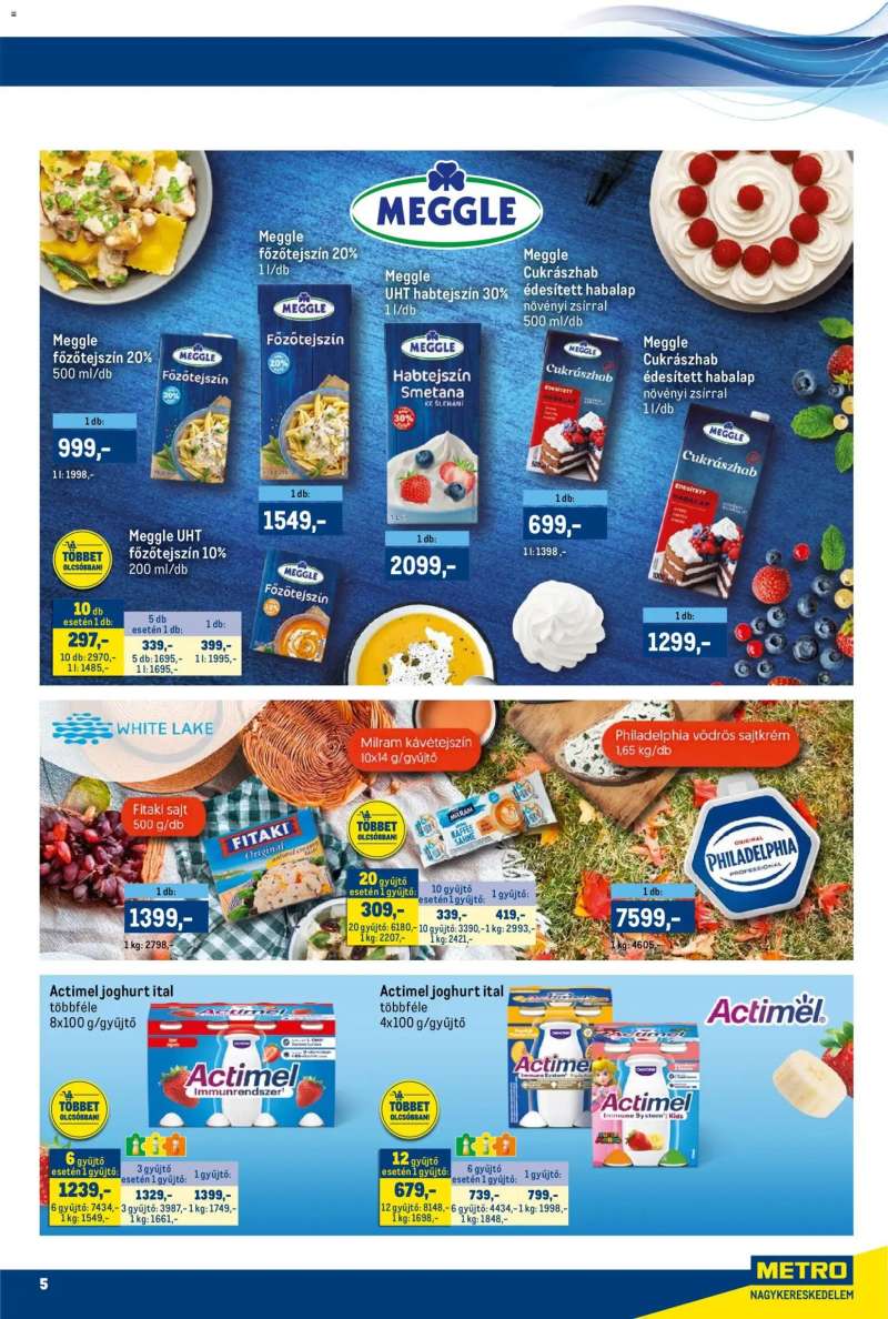 Metro Akciós újság Metro 5 oldal