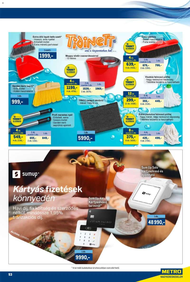 Metro Akciós újság Metro 53 oldal