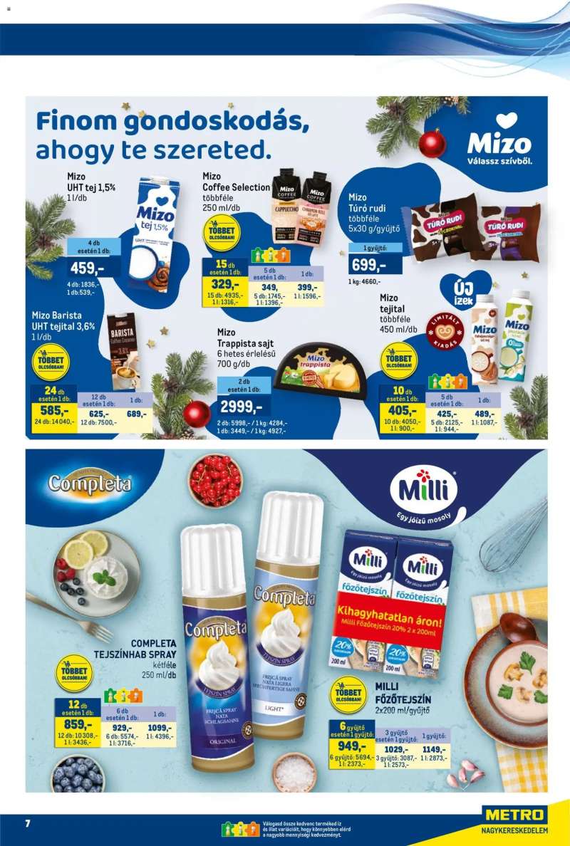 Metro Akciós újság Metro 7 oldal