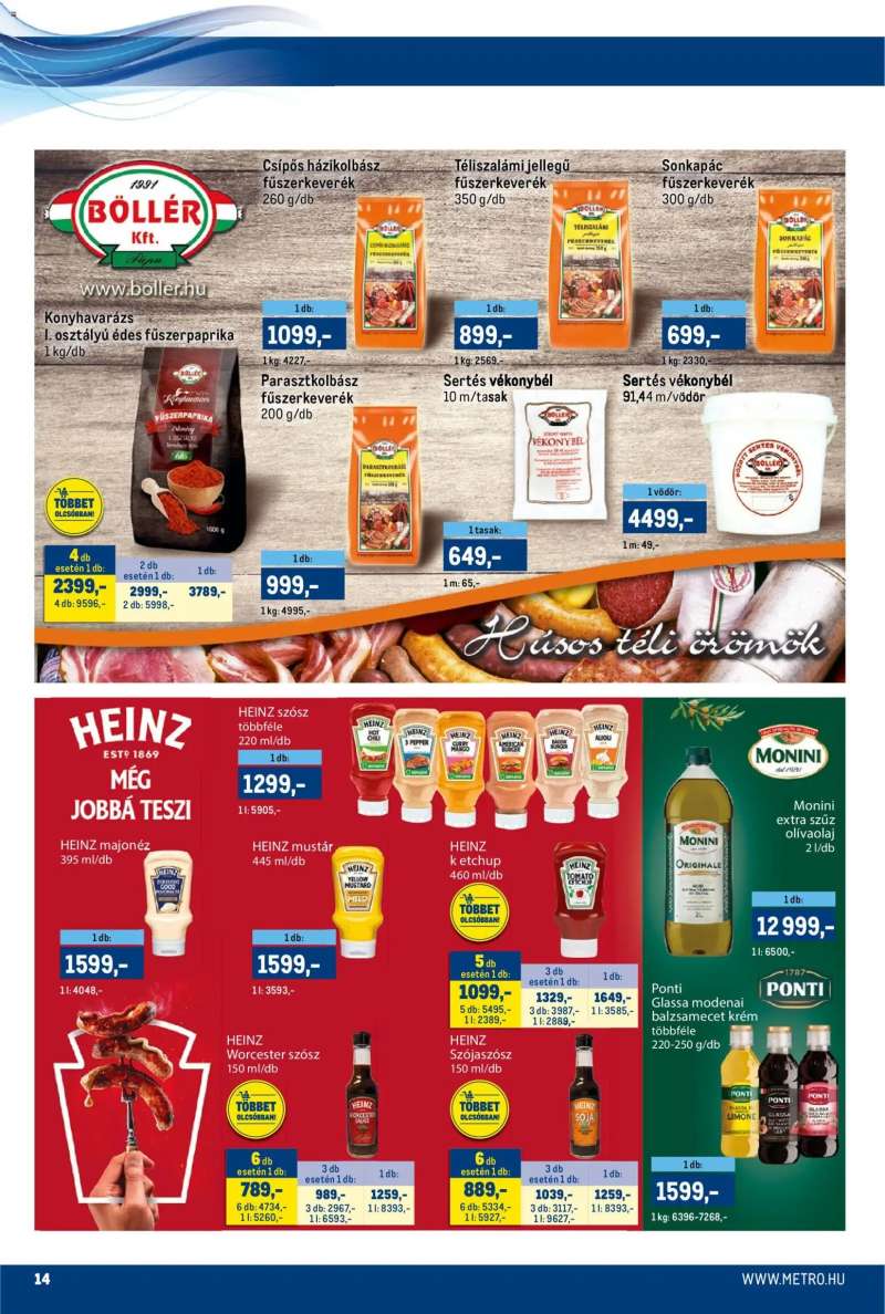 Metro Akciós újság Metro 14 oldal
