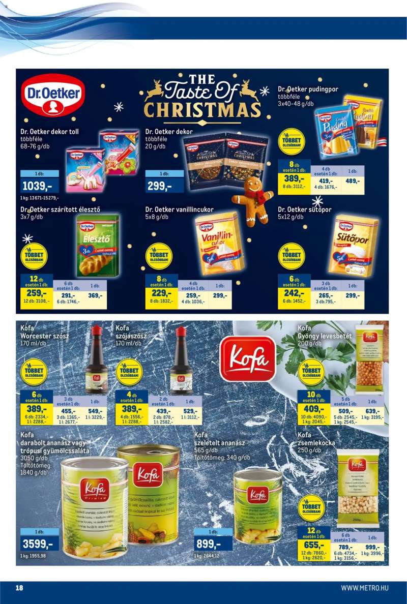 Metro Akciós újság Metro 18 oldal