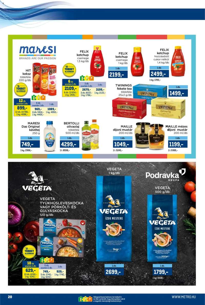 Metro Akciós újság Metro 20 oldal