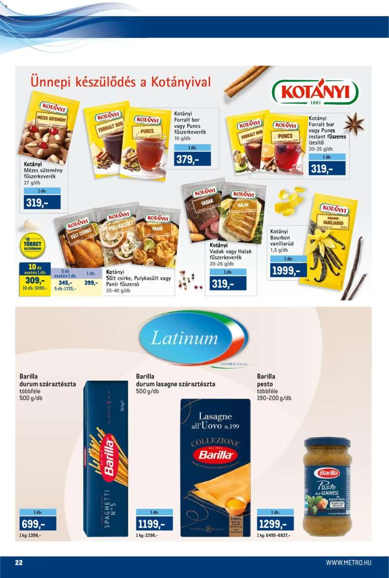 Metro Akciós újság Metro 22 oldal