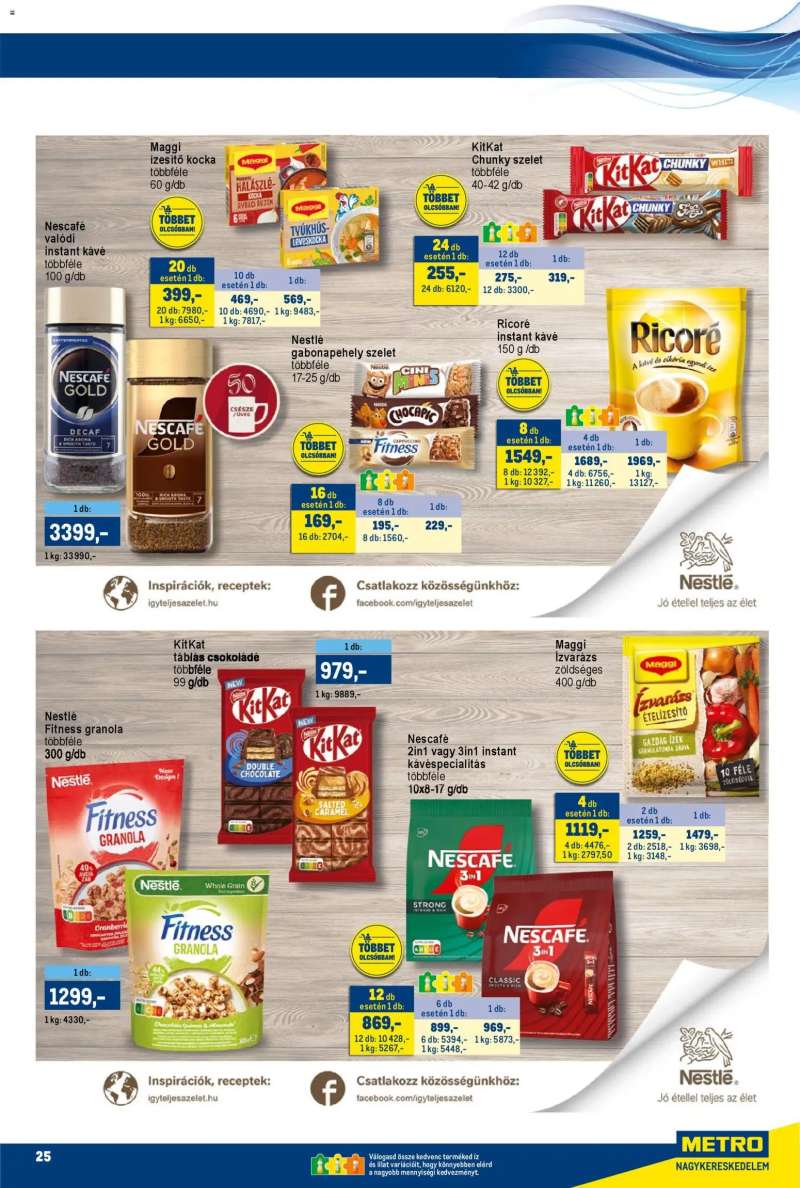 Metro Akciós újság Metro 25 oldal