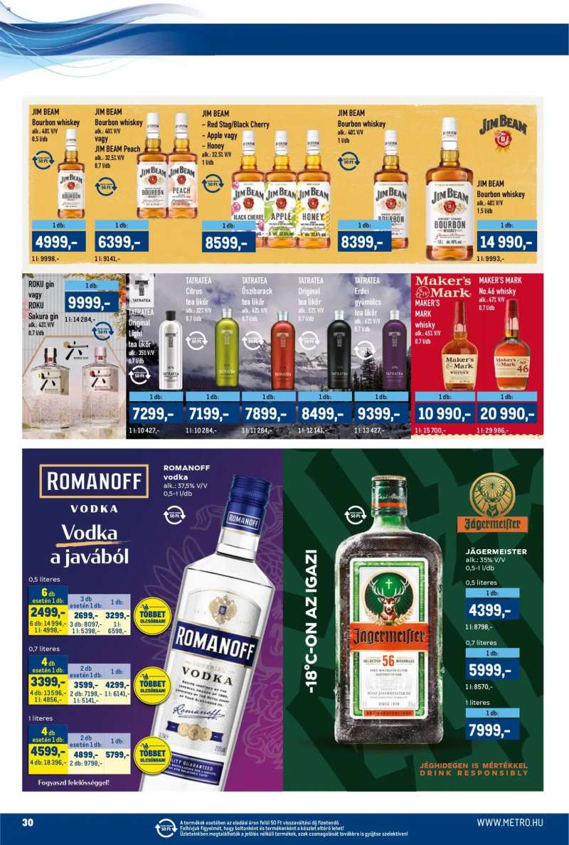Metro Akciós újság Metro 30 oldal