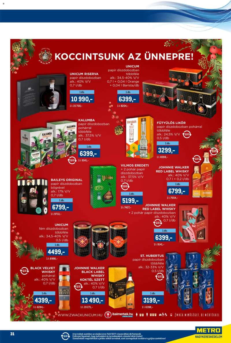 Metro Akciós újság Metro 31 oldal