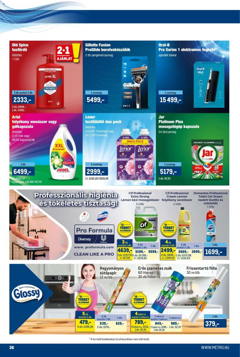 Metro Akciós újság Metro 36 oldal