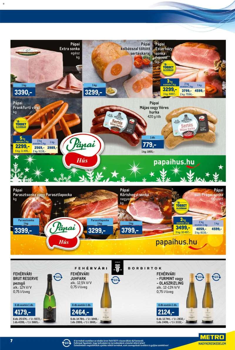 Metro Akciós újság Metro 7 oldal