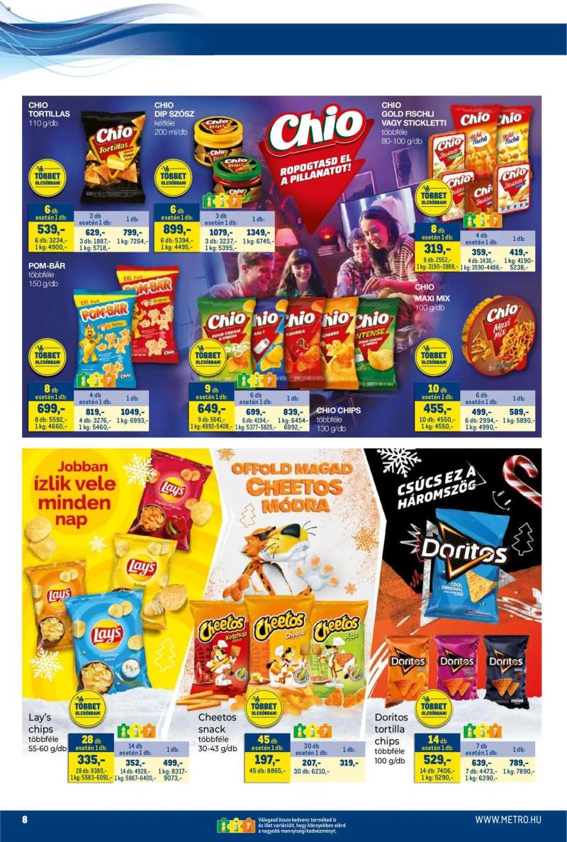 Metro Akciós újság Metro 8 oldal