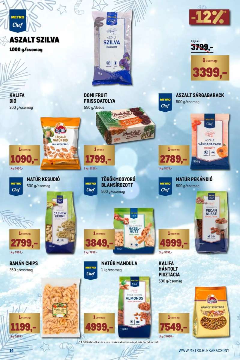 Metro Ünnepi katalógus 14 oldal