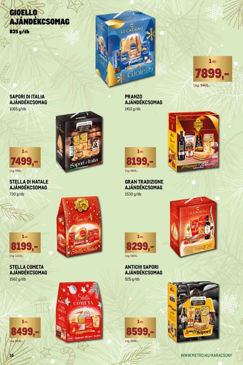 Metro Ünnepi katalógus 16 oldal