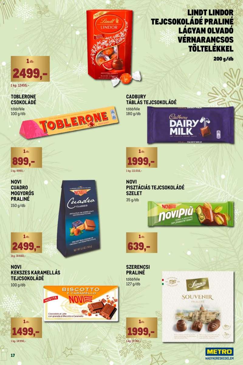 Metro Ünnepi katalógus 17 oldal