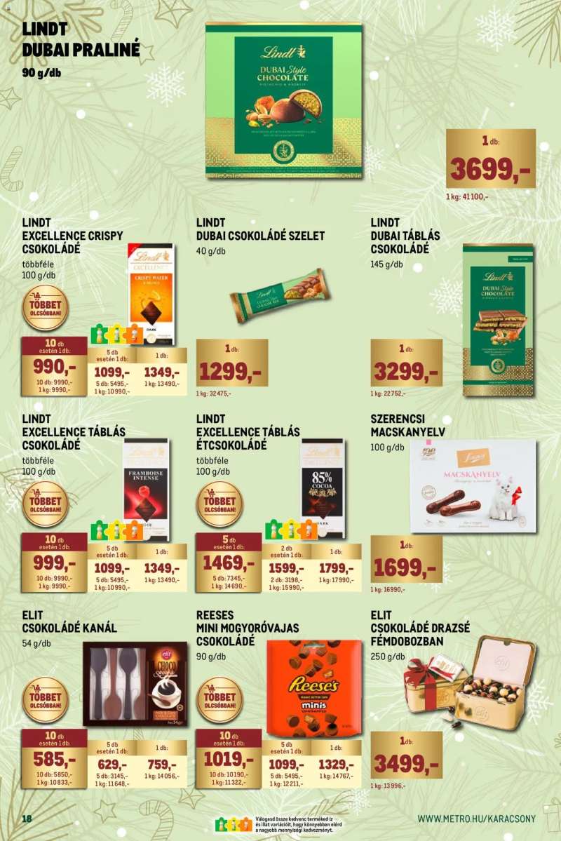 Metro Ünnepi katalógus 18 oldal