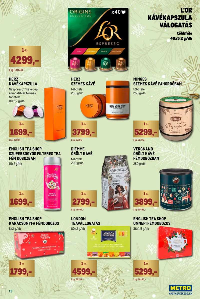 Metro Ünnepi katalógus 19 oldal