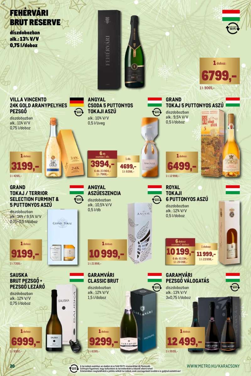 Metro Ünnepi katalógus 20 oldal