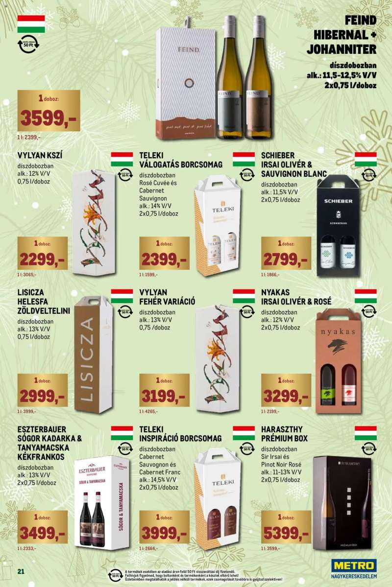 Metro Ünnepi katalógus 21 oldal