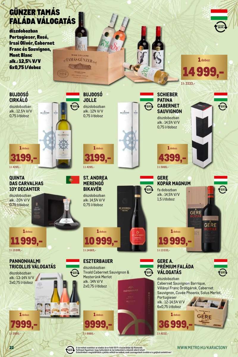 Metro Ünnepi katalógus 22 oldal