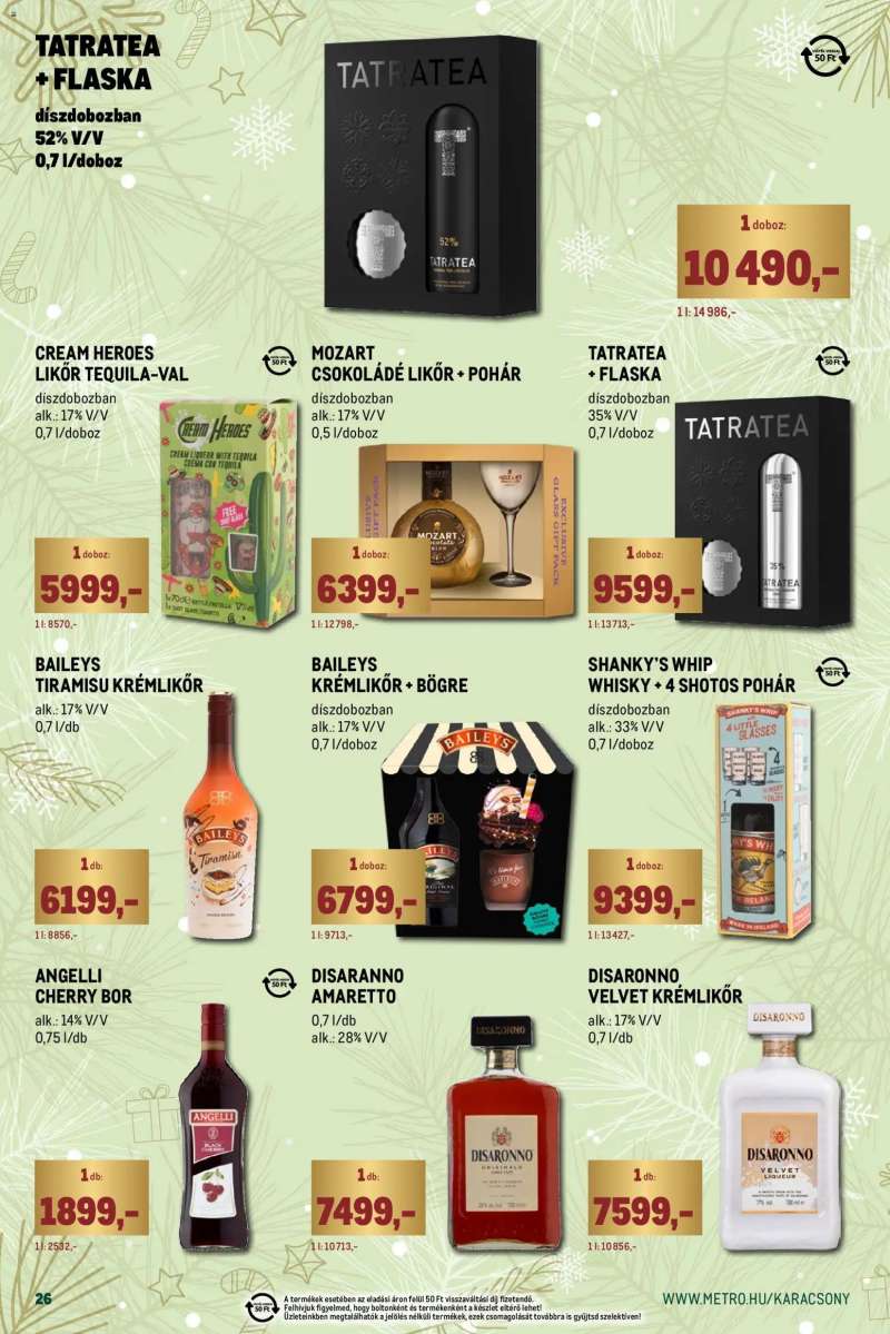 Metro Ünnepi katalógus 26 oldal