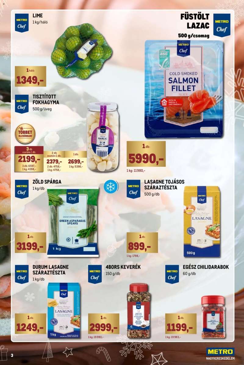 Metro Ünnepi katalógus 3 oldal