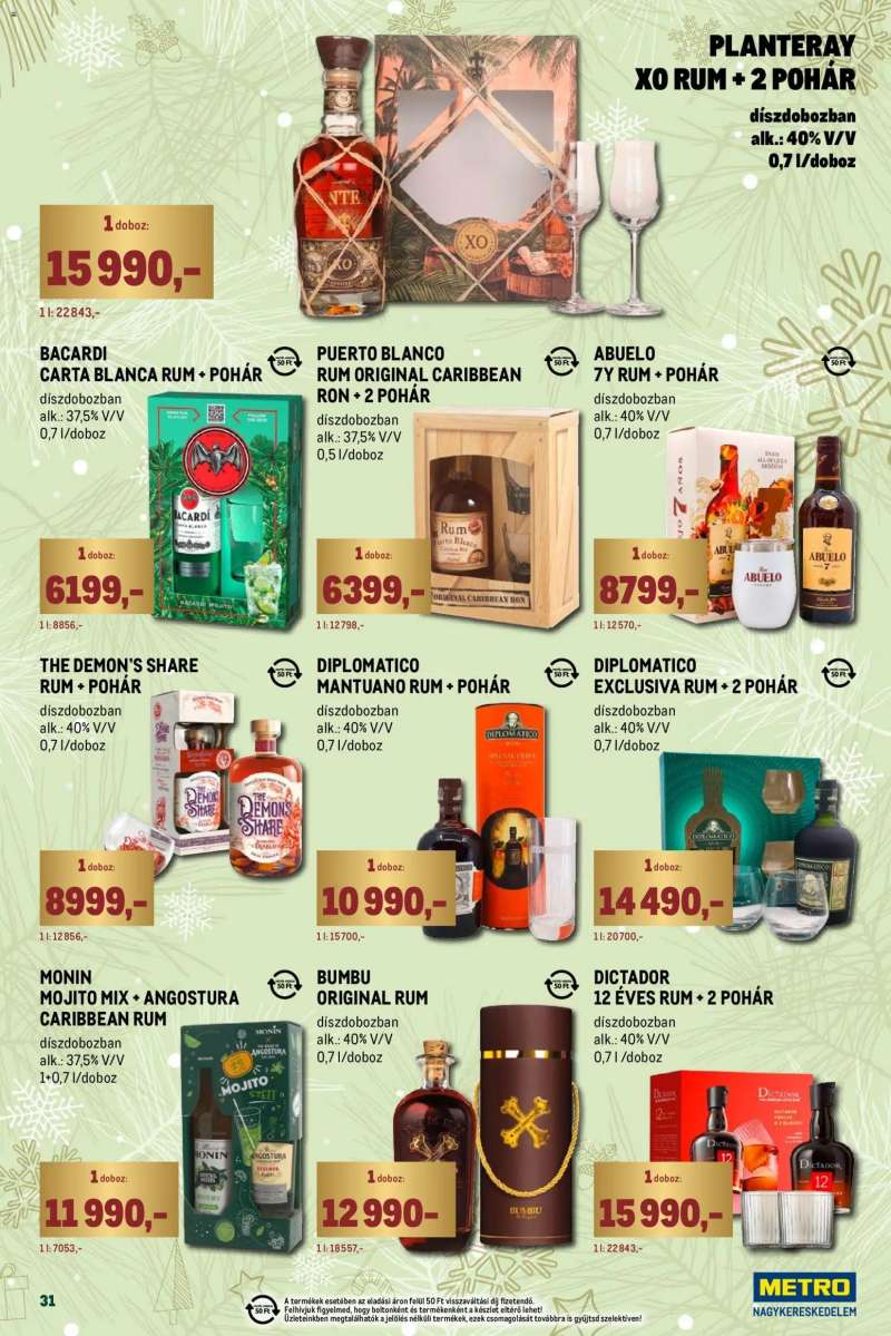 Metro Ünnepi katalógus 31 oldal