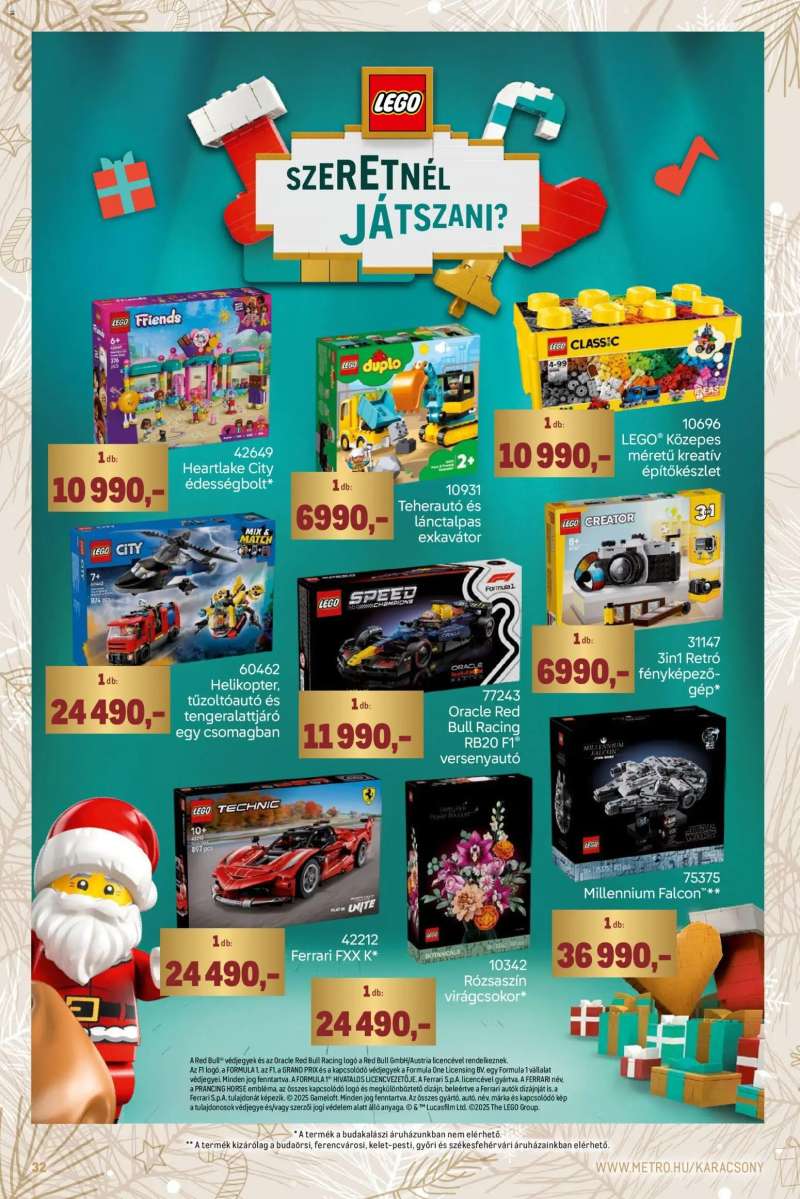 Metro Ünnepi katalógus 32 oldal