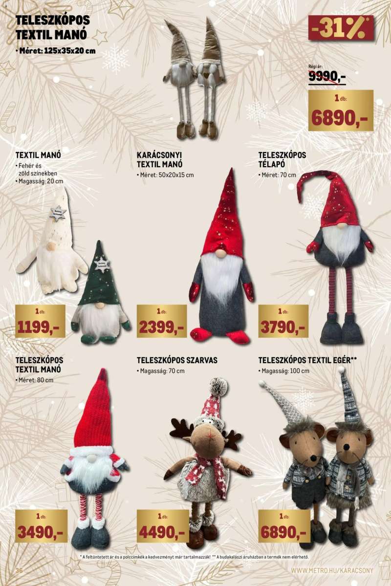 Metro Ünnepi katalógus 36 oldal
