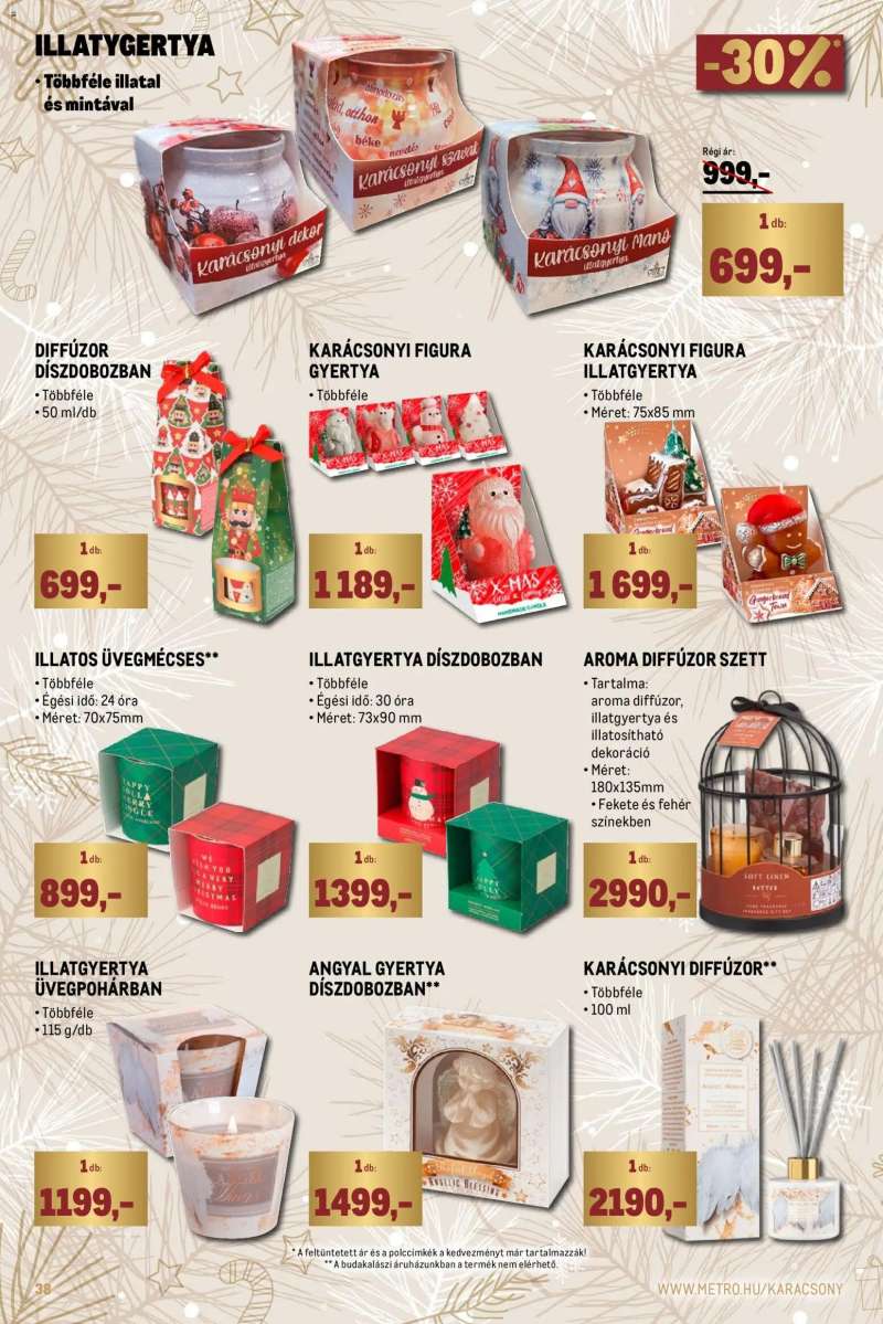 Metro Ünnepi katalógus 38 oldal