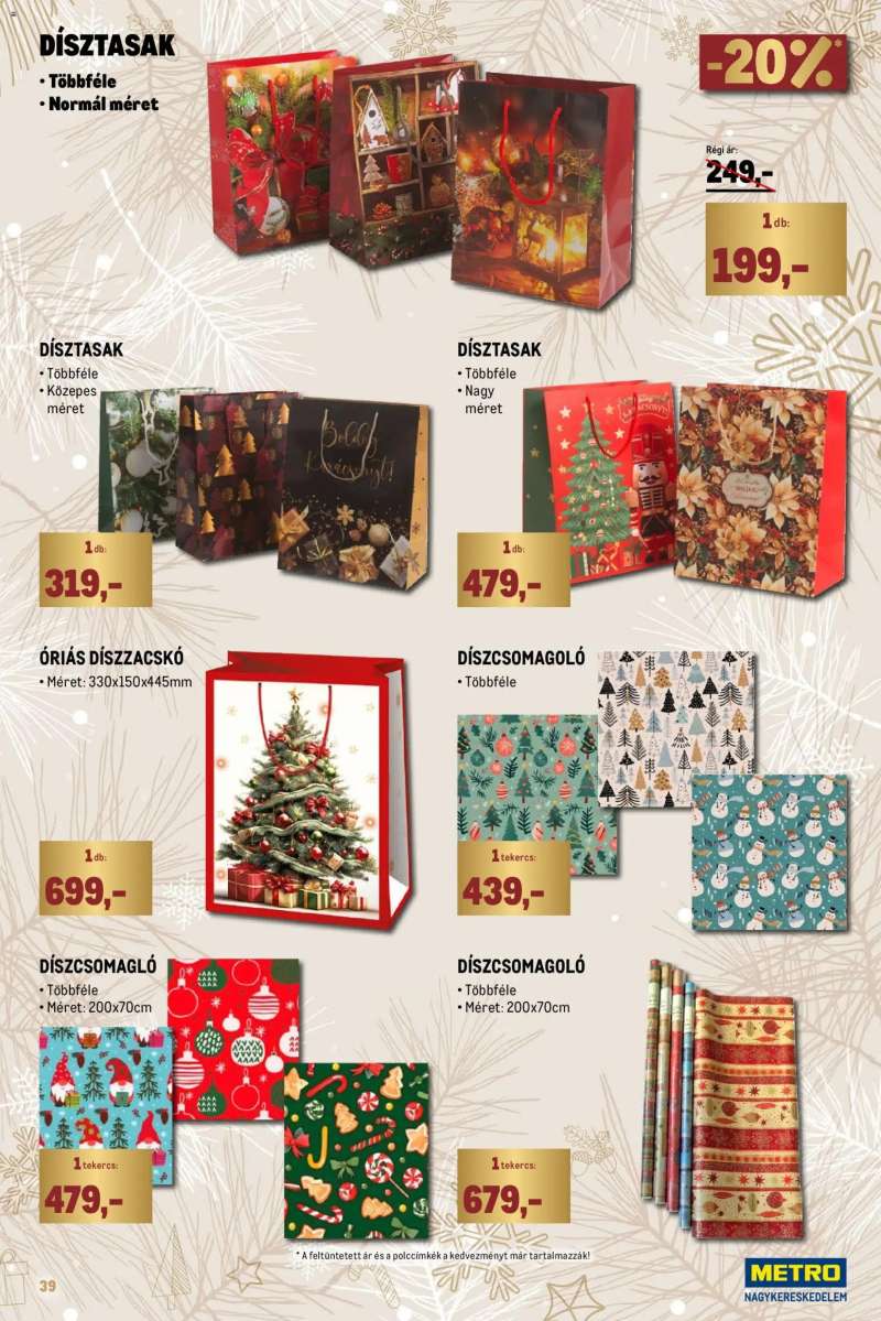 Metro Ünnepi katalógus 39 oldal