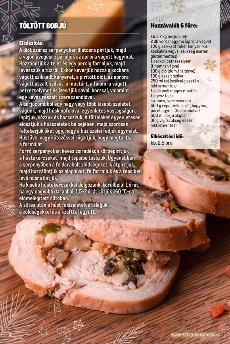 Metro Ünnepi katalógus 4 oldal