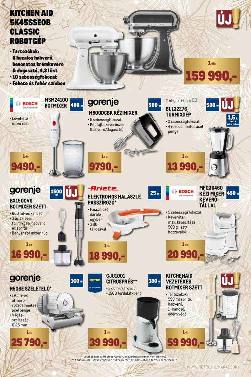 Metro Ünnepi katalógus 42 oldal