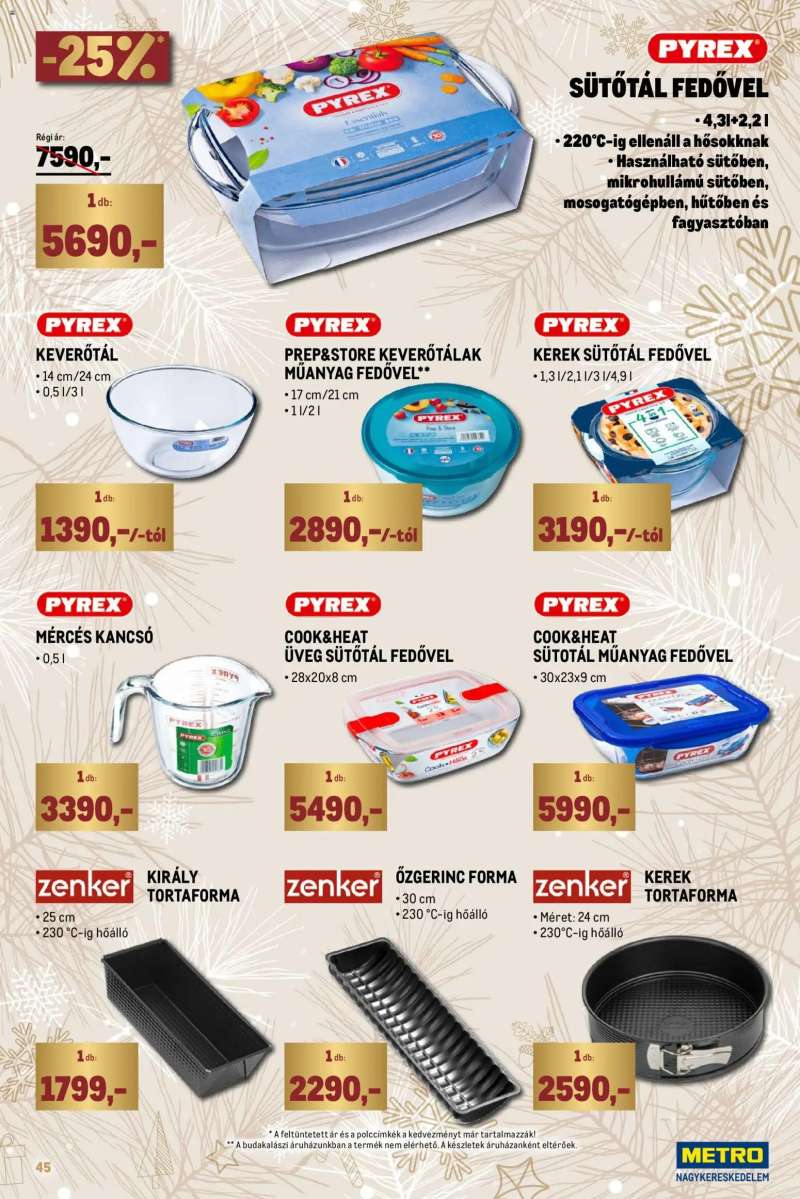 Metro Ünnepi katalógus 45 oldal
