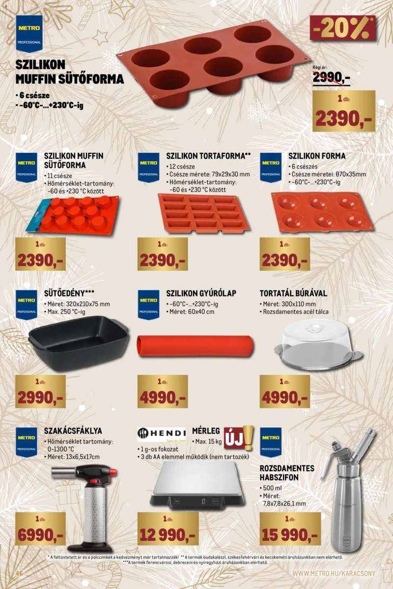 Metro Ünnepi katalógus 46 oldal