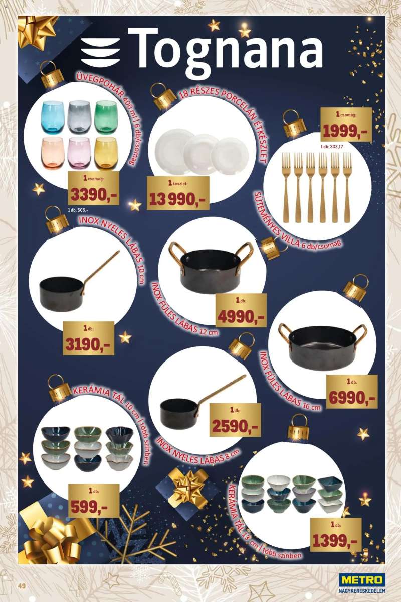 Metro Ünnepi katalógus 49 oldal