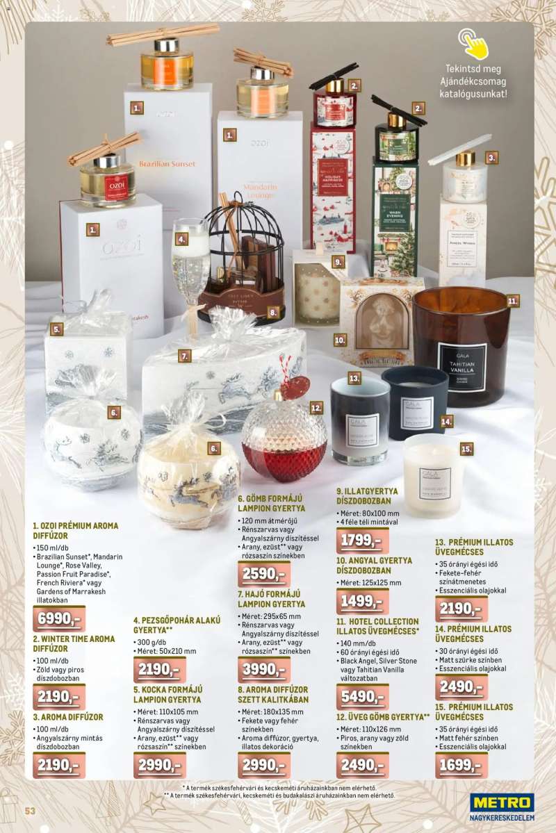 Metro Ünnepi katalógus 53 oldal