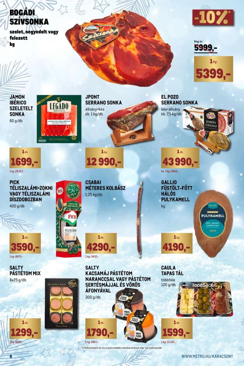 Metro Ünnepi katalógus 8 oldal